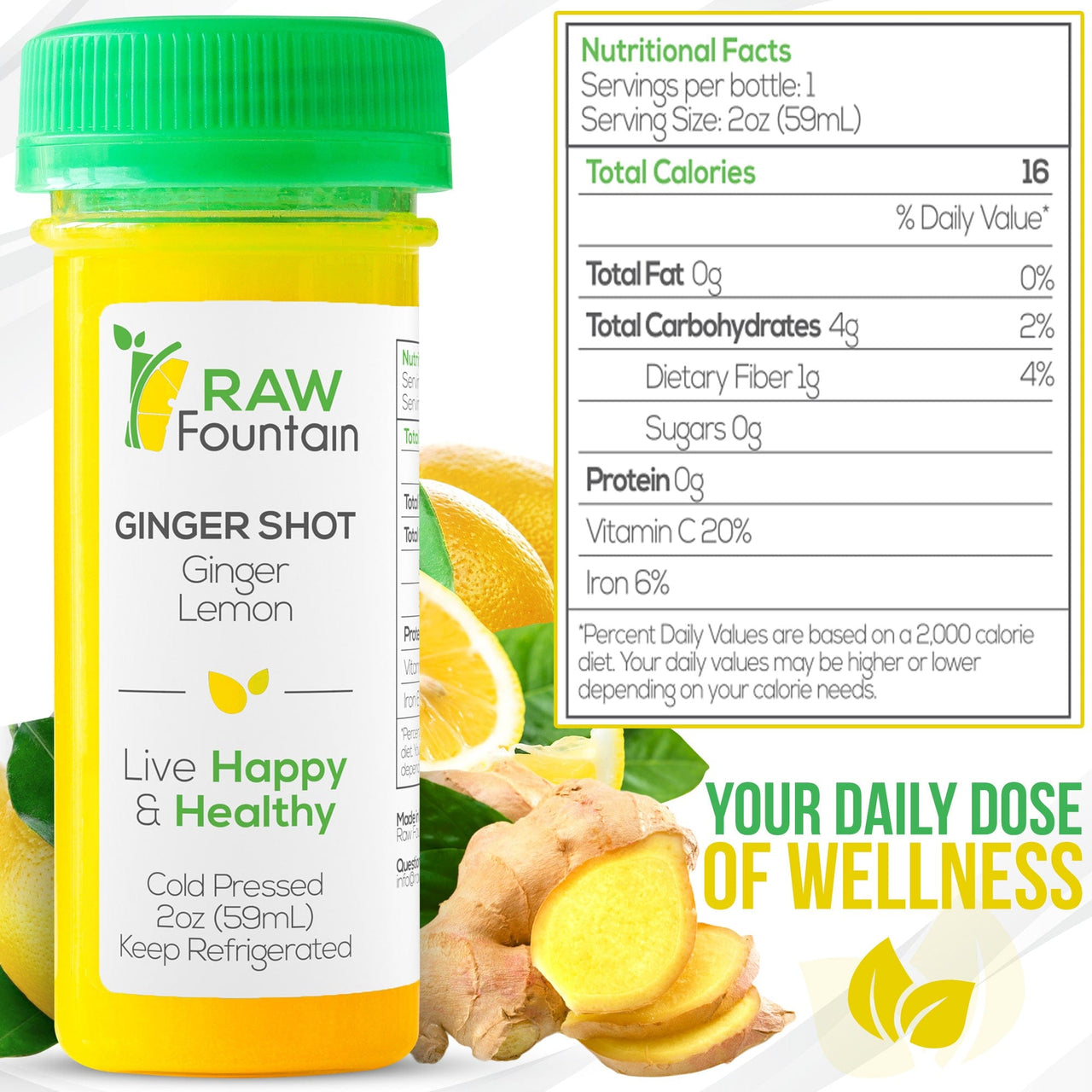 Ginger Shot | 20 Pack view 3