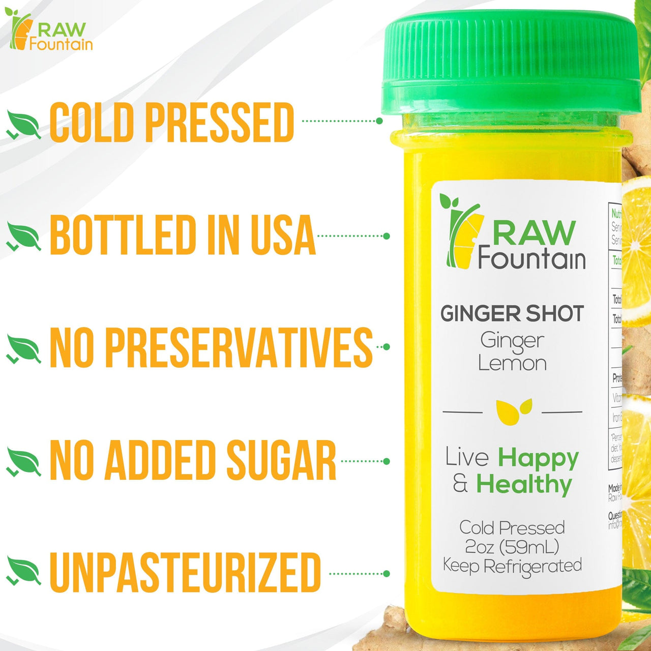 Ginger Shot | 20 Pack view 5