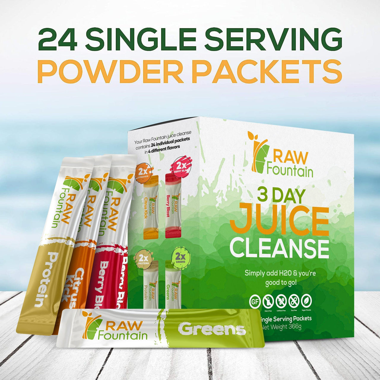 3-Day Powder Cleanse | 24 Packets view 7